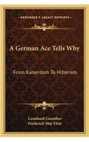 German Ace Tells Why