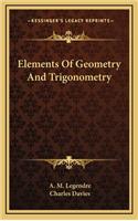 Elements of Geometry and Trigonometry