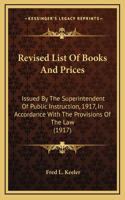 Revised List of Books and Prices