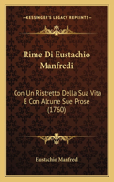 Rime Di Eustachio Manfredi