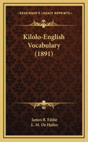 Kilolo-English Vocabulary (1891)