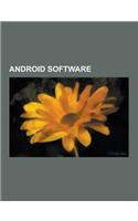 Android Software: Facebook, Google Maps, Skype, Last.FM, Angry Birds, List of Open Source Android Applications, Imeem, Spotify, Backbrea(English)