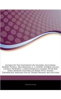 Articles on Alumni of the University of Salford, Including