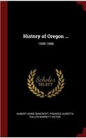 History of Oregon ...