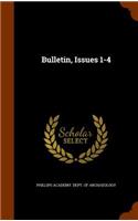 Bulletin, Issues 1-4