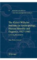 The Kaiser Wilhelm Institute for Anthropology, Human Heredity and Eugenics, 1927-1945