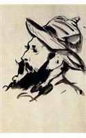 "Head of a Man Claude Monet" by Edouard Manet - 1874: Journal (Blank / Lined)