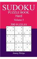 300 Hard Sudoku Puzzle Book