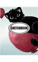 Sketchbook Black Cat 4