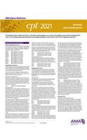 CPT 2021 Express Reference Coding Card: General/Internal Medicine