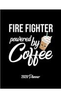 Fire Fighter Powered By Coffee 2020 Planner