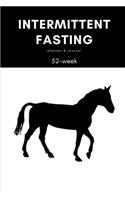 Horse Themed Intermittent Fasting Planner