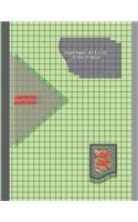 Graph Paper Notebook 8.5 x 11 IN, 21.59 x 27.94 cm
