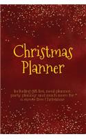 Christmas Planner: Journal With Gift List, Cards Tracker, Menu Planner, Party Planner and Stocking Stuffers Checklist.
