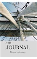 2020 Journal: Notebook, 120-page College ruled line paper, 6x9, Hardy Matte Cover. White interior.