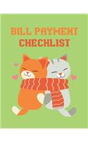 Bill Payment Checklist