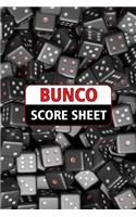 Bunco Score Sheet: (Bunco Score Card Records)