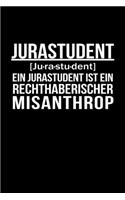 Jurastudent [Ju-ra-stu-dent] Ein Jurastudent Ist Ein Rechthaberischer Misanthrop