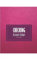 Checking account ledger - Large version