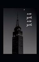 New York New York: Blank College Ruled Journal - Perfect Gift for Travelers - Excellent Stocking Stuffer