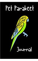 Pet Parakeet Journal