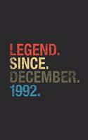 Legend Since December 1992