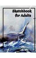 Sketchbook for Adults: Drawing & Sketchbook for Adults, Improving and Practicing Drawing & Doodling Skills, Art Journal for Adults (8.5x11 Inches, Beautiful Oil Painting C