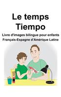 Français-Espagne d'Amérique Latine Le temps/Tiempo Livre d'images bilingue pour enfants