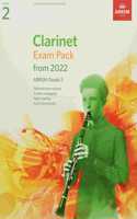 Clarinet Exam Pack from 2022, ABRSM Grade 2: Selected from the syllabus from 2022. Clarinet Part, Piano Accompaniment, Scales & Sight-Reading(ABRSM Exam Pieces)