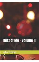 Best of Me - Volume II