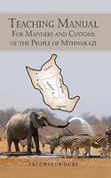 Teaching Manual for Manners and Customs of the People of Mthwakazi
