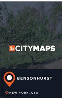City Maps Bensonhurst New York, USA