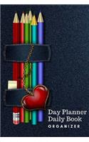 Day Planner Daily Book: Organizer 150 Pager 6x9 Inches