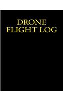 Drone Flight Log: Remote Flight and Maintenance Log
