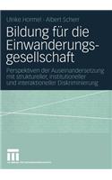 Bildung Für Die Einwanderungsgesellschaft