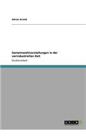 Gemeinwohlvorstellungen in der vorindustriellen Zeit