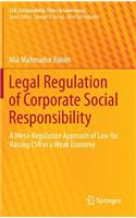 Legal Regulation of Corporate Social Responsibility