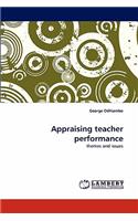 Appraising Teacher Performance