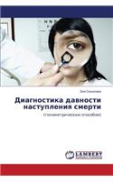 Diagnostika Davnosti Nastupleniya Smerti