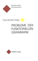 Probleme Der Funktionellen Grammatik
