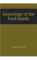Genealogy of the Ford Family