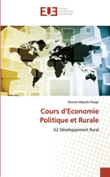 Cours d'Economie Politique et Rurale