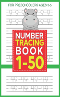 Number Tracing Book 1-50