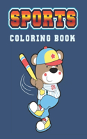 Sports Coloring Book