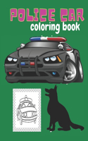 Police Coloring Book: Police Patrol vehicle and dogs Coloring and Activity Book