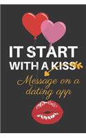 It Started With a Message on a Dating App