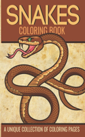 Snakes Coloring Book