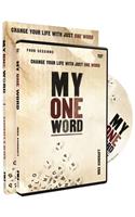 My One Word book with DVD