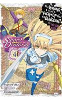 Is It Wrong to Try to Pick Up Girls in a Dungeon? On the Side: Sword Oratoria, Vol. 4 (manga)