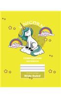Unicorn Composition Notebook